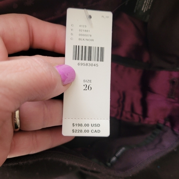 Anthropologie Scotch And Soda Brown Sparkle Wool Slacks - Picture 4 of 8